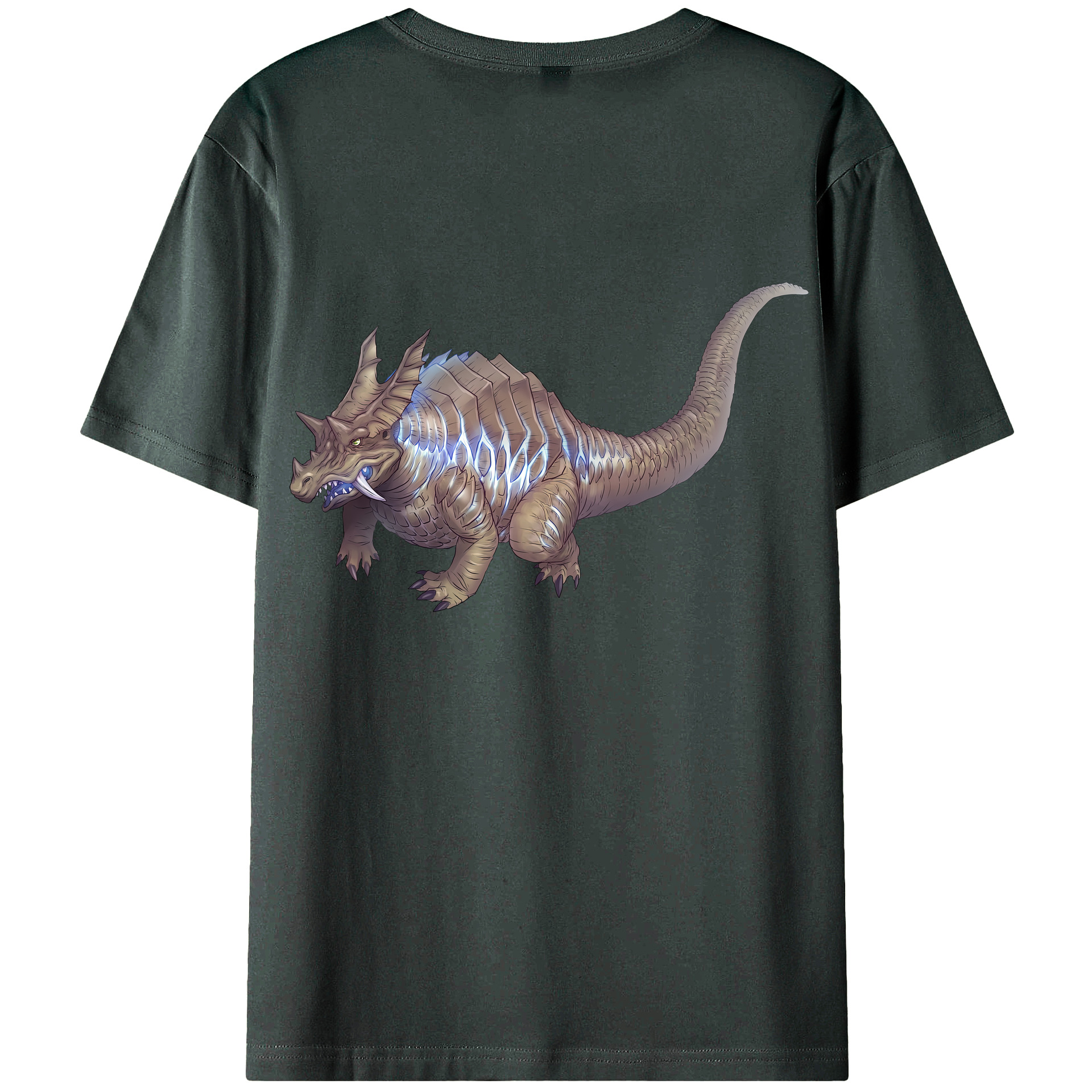 （画像用） ウルトラマン Ultraman 綿100％ メンズ半袖Tシャツ（バックプリント） 通気性